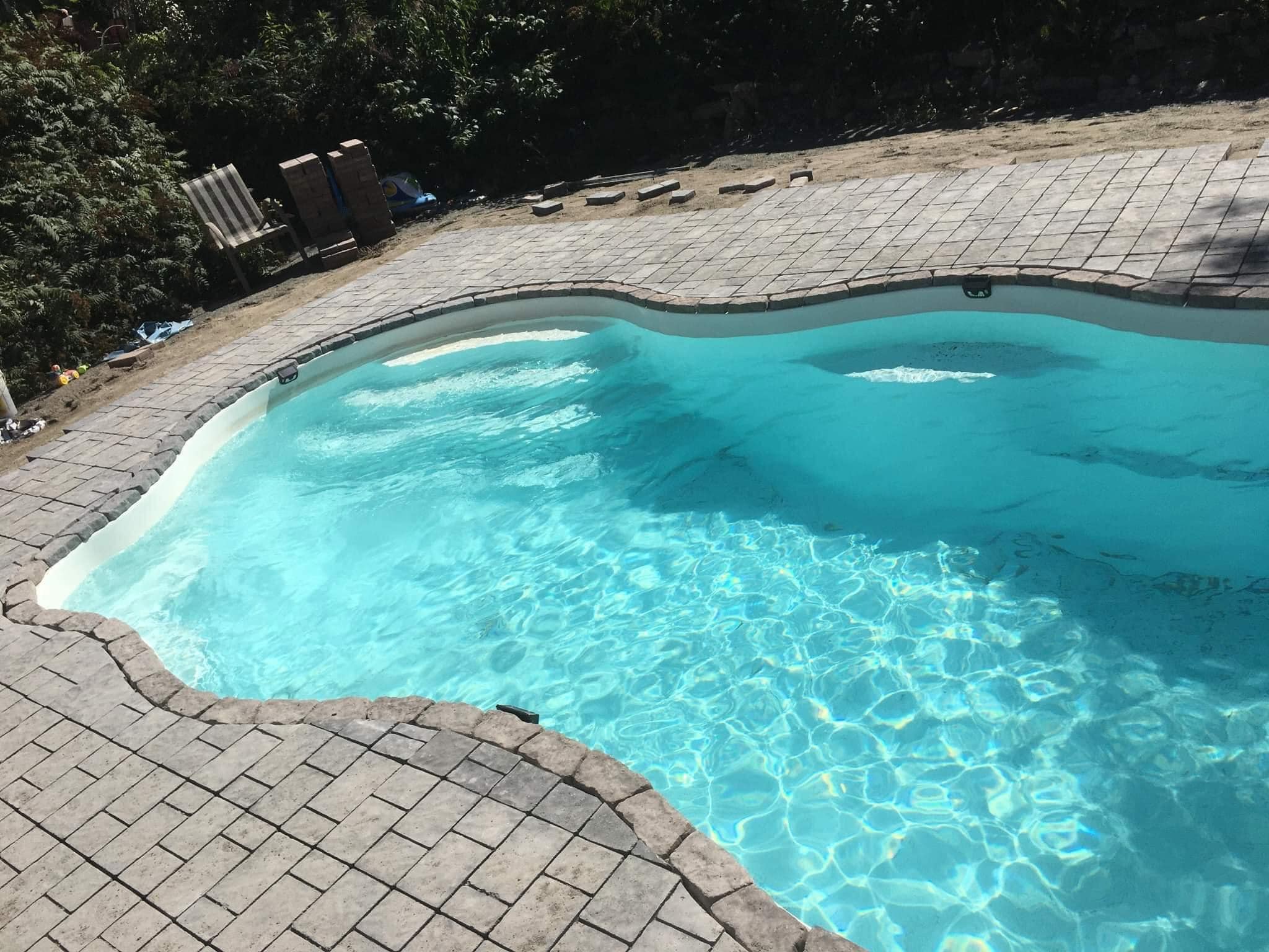 Réalisation Groupe BJFR - Aménagement avec piscine