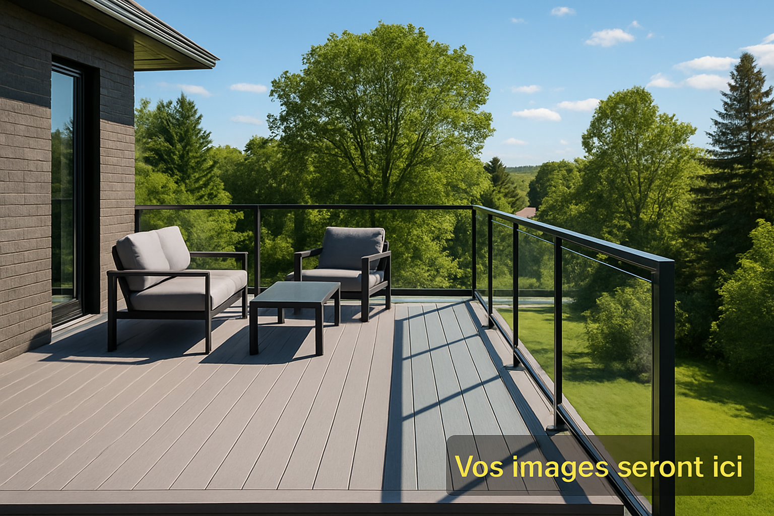 Terrasse surélevée